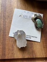 Load image into Gallery viewer, Native American Sterling Silver Turquoise Earrings Mary Ellen