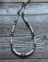 Load image into Gallery viewer, Southwestern Sterling Silver Freshwater Pearls Bead Necklace 18 inch Gift