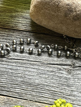 Load image into Gallery viewer, Sterling Silver 6mm Pearls Rosary Bead Necklace. 22 Inch.