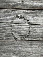 Load image into Gallery viewer, Unisex Mens 925 Sterling Silver Link Chain Bracelet 10 Inch. Gift