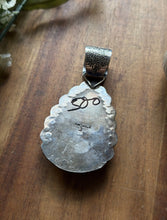 Load image into Gallery viewer, Navajo Sterling Silver Number 8 Turquoise Handmade Pendant Etta Enditto Gift