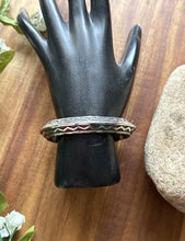Load image into Gallery viewer, Sunshine Reeves Sterling Silver Stacker Cuff Bracelet Navajo Gift