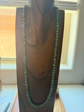 Load image into Gallery viewer, Sterling silver turquoise nugget necklace 
32in