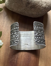 Load image into Gallery viewer, Sunshine Reeves Sterling Silver Thunderbird Cuff Bracelet Navajo Gift