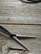 Load image into Gallery viewer, Native American 925 Sterling Silver Lapis Bolo Tie Pendant KY