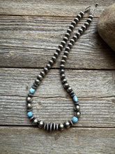 Load image into Gallery viewer, Sterling silver golden hills necklace 18 inch