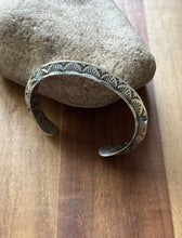 Load image into Gallery viewer, Sunshine Reeves Sterling Silver Stacker Cuff Bracelet Navajo Gift