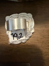 Load image into Gallery viewer, Navajo sterling silver heart ring adjustable