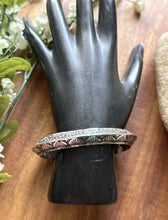 Load image into Gallery viewer, Sunshine Reeves Sterling Silver Stacker Cuff Bracelet Navajo Gift