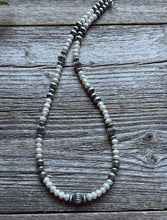 Load image into Gallery viewer, Southwestern Sterling Silver Freshwater Pearls Bead Necklace 18 inch Gift