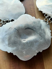 Load image into Gallery viewer, Navajo Sterling Silver Number # 8 Squash Blossom Naja Necklace C Yazzie