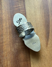 Load image into Gallery viewer, Native American Sterling Silver Royston Turquoise Adjustable Ring. K Yazzie