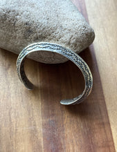 Load image into Gallery viewer, Sunshine Reeves Sterling Silver Stacker Cuff Bracelet Navajo Gift