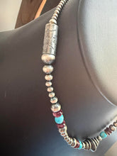 Load image into Gallery viewer, Sterling silver sleeping beauty spiny oyster necklace 18 inch