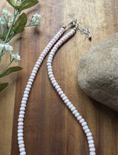 Load image into Gallery viewer, Sterling Silver Pink Conch Green Turquoise Nuggets Bead Necklace 18 inch Gift