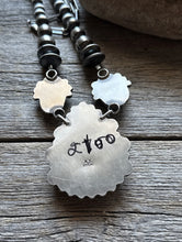 Load image into Gallery viewer, Navajo Sterling Silver Purple Sugilite Lariat Y Chain Bead Necklace KY