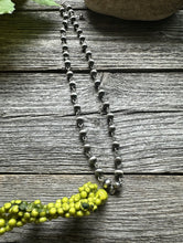 Load image into Gallery viewer, Sterling Silver 6mm Pearls Rosary Bead Necklace. 22 Inch.