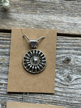 Load image into Gallery viewer, Navajo Native Sterling Silver Necklace Earrings Chain Set PA Gift 24 Inch