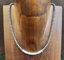 Load image into Gallery viewer, Freshwater Pearl 4mm Sterling Silver Pearls Choker Bead Necklace. 16 Inch. Gift