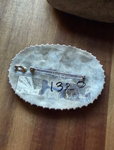 Load image into Gallery viewer, Navajo Sterling Silver Red Coral Pin Cluster Pendant DMW