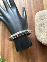 Load image into Gallery viewer, Sunshine Reeves Sterling Silver Stacker Cuff Bracelet Navajo Gift