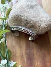 Load image into Gallery viewer, Sunshine Reeves Sterling Silver Stacker Cuff Bracelet Navajo Gift