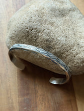 Load image into Gallery viewer, Sunshine Reeves Sterling Silver Stacker Cuff Bracelet Navajo Native Gift