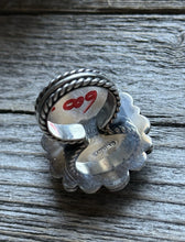 Load image into Gallery viewer, Native American Sterling Silver Royston Turquoise Ring Size 7.5 Mary Ellen