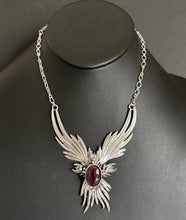 Load image into Gallery viewer, Navajo Sterling Silver Purple Spiny Oyster Chain Lariat Y Necklace Earrings Set