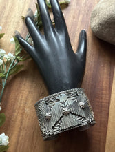 Load image into Gallery viewer, Sunshine Reeves Sterling Silver Thunderbird Cuff Bracelet Navajo Gift