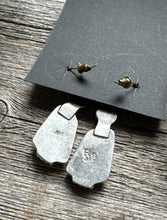 Load image into Gallery viewer, Navajo 925 Sterling Silver Purple Spiny Oyster Charoite Handmade Earrings RS