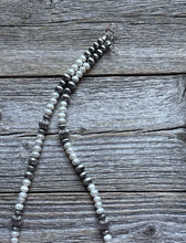 Load image into Gallery viewer, Southwestern Sterling Silver Freshwater Pearls Bead Necklace 18 inch Gift
