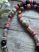 Load image into Gallery viewer, Tommy &amp; Rosita Singer T R Sterling Silver Red Spiny Oyster Bead Necklace 28”
