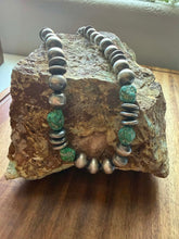 Load image into Gallery viewer, Sterling Silver Sonoran bead necklace
