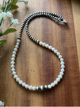 Load image into Gallery viewer, Sterling Silver Freshwater Pearl W Multi Bead Pearls Necklace. 18 Inch. Gift