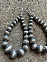 Load image into Gallery viewer, Sterling Silver Graduated Pearls Bead Earrings. 5mm-12mm
