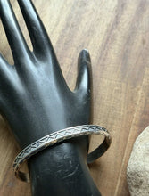 Load image into Gallery viewer, Sunshine Reeves Sterling Silver Stacker Cuff Bracelet Navajo Native Gift