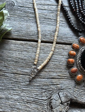 Load image into Gallery viewer, Vintage Pawn Native Sterling Silver Orange Spiny Oyster Pendant Necklace Set B