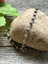 Load image into Gallery viewer, Sterling Silver 6mm Pearls Rosary Bead Necklace. 22 Inch.