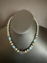 Load image into Gallery viewer, Sterling silver golden hills necklace 18 inch