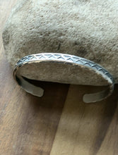 Load image into Gallery viewer, Sunshine Reeves Sterling Silver Stacker Cuff Bracelet Navajo Native Gift