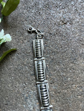 Load image into Gallery viewer, Native American Sterling Silver Link Bracelet. PA