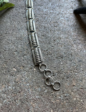 Load image into Gallery viewer, Native American Sterling Silver Link Bracelet. PA